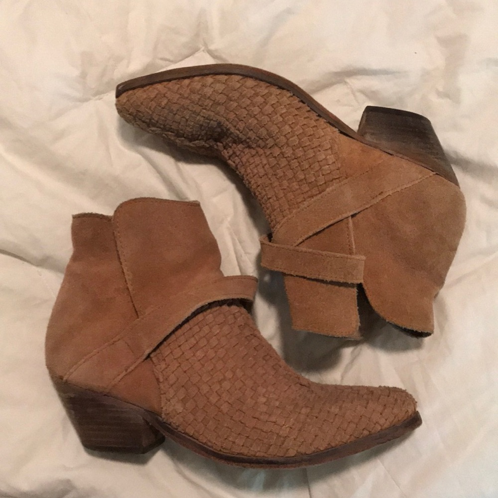 Free People Leather Booties